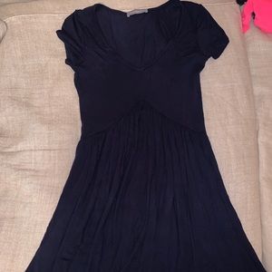 V Neck Swing Dress